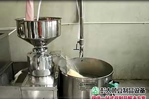 国产性色黄大片A级毛片视频（shùn）豆腐機製作過程